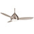 Concept I Ceiling Fan, 3-Blade, 1-Light, LED, Brushed Nickel Wet, Silver Blades, 52"W (F476L-BNW EQ7R)