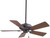 Supra Ceiling Fan, 5-Blade, Oil Rubbed Bronze, Medium Maple Blades, 44"W (F563-ORB 4FCE)