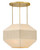 Hinkley Lyla Medium Convertible Chandelier Lacquered Brass 24.25"W x 14.5"H x 24.25"L 
