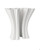 Currey and Company Godet White Vase 