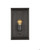 Currey and Company Royster Black Outdoor Wall Sconce 