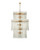 Currey and Company Electra Three-Tier Chandelier 