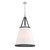Crystorama Libby Langdon Callahan 6 Light Polished Nickel Pendant, Crystorama CAL-2406-PN 2NZAT 