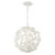 Crystorama Marselle 4 Light Matte White Mini Pendant, Crystorama MSL-314-MT 2P08P 