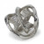 Metal Knot, Polished Nickel, 8"W (20-1168PN 504X13D)