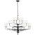 Visual Comfort & Co. Signature Collection Amalfi 50" Three-Tiered Chandelier, Visual Comfort & Co. Signature Collection CHC 5686WBK-L N1Y5T 