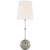 Visual Comfort & Co. Signature Collection Wyatt 20" Sconce, Visual Comfort & Co. Signature Collection SK 2005PN-L DD8DH 