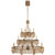 Visual Comfort & Co. Signature Collection Sutton 50" Three Tier Chandelier, Visual Comfort & Co. Signature Collection FW 5205AB DDE9C 