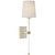 Visual Comfort & Co. Signature Collection Lucia 21" Cordless Sconce, Visual Comfort & Co. Signature Collection JN 2052WHT/CG-L-CL DDE9Z 