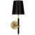 Visual Comfort & Co. Signature Collection Bryant Wrapped Sconce, Visual Comfort & Co. Signature Collection TOB 2580HAB/CHC-CHC DDF8Y 