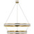 Visual Comfort & Co. Signature Collection Connery 40" Two-Tier Ring Chandelier, Visual Comfort & Co. Signature Collection CHC 1618WHT/AB DD9D7 
