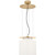 Visual Comfort & Co. Signature Collection Elias 13" Floating Pendant, Visual Comfort & Co. Signature Collection RB 5081AB-WG DD9EG 