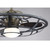 Alsace Fandelier, 1-Light, LED, Reclaimed Wood, Glass Shade, 30"W Savoy House (26-9536-FD-196 1FTQZ)