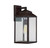 Brennan Outdoor Wall Lantern, 1-Light, English Bronze with Gold, Glass Shade, 14.88"H, Savoy House (5-341-213 1K18D)