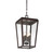 Milton Outdoor Hanging Lantern, 4-Light, English Bronze, Glass Shade, 22"H (5-549-13 1QZLR)