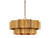 Shelby Pendant, 6-Light, Gold Patina, Metal Shade, 30"W, Savoy House (7-101-6-54 1N0YV)