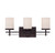 Colton Bath Vanity Light, 3-Light, English Bronze, Glass Shade, 20.5"W, Savoy House (8-338-3-13 1JWDC)