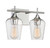 Octave Bath Vanity Light, 2-Light, Polished Chrome, Glass Shade, 13.75"W Savoy House (8-4030-2-11 1MW1E)