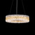 Sarella Pendant, 12-Light, Polished Stainless Steel, Clear Swarovski Crystal, 24"W (RS8343N-401S 1HZXHT)