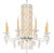 Sarella Chandelier, 8-Light, Heirloom Gold, Clear Heritage Crystal, 30"W (RS83081N-22H 1J5WVR)