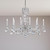 Sarella Chandelier, 10-Light, Polished Stainless Steel, Clear Heritage Crystal, 40.5"W (RS83101N-401H 1J5WW5)