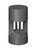Turbo Outdoor Path, 1-Light, LED, Charcoal, 11"H (700OATUR83012DH12SST 703E1C0)