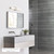 Milan Bath Vanity, 1-Light, LED, Satin Nickel, 24.5"W (700BCMLN24WS-LED930-277 703T7Y8)