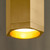 Blok Small Pendant, 1-Light, LED, Brass, 12.5"H (700MOBLKSRR-LED930 70DVD46)