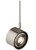 ISO Head MonoPoint, 1-Light, LED, Satin Nickel, 3"W (700MPISO9305012S-LED 70E4G51)