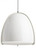 Paravo Pendant, 1-Light, LED, Nickel, White, 15.2"H (700TDPRVPWW-LED927 70P35Z9)