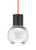 Mina Pendant, 3-Light, LED, Black, 9"W (700TDMINAP3COB-LEDWD 70P0C3Y)