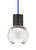 Mina Pendant, 3-Light, LED, Black, 9"W (700TDMINAP3CUB-LED930 70P0C4R)