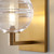 Sedona Wall Sconce, 1-Light, Brass, Aged Brass, 9"H (700WSSDNCR 70P989V)