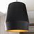 Allea Outdoor Pendant, 1-Light, Black/Gold, 12.75"W (700TDALEBG 70PD8XP)