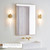 Linger Wall/Bath Sconce, 2-Light, LED, Brass, Natural Brass, 32.3"H (700BCLNG2NB-LED930 70P9E54)