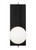 Orbel Wall Sconce, 1-Light, LED, Matte Black, 12.9"H (700WSOBLB-LED930 70P9F33)