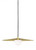 Pirlo Pendant, 1-Light, Brass, Aged Brass, 22"W (700TDPRLR 70P9F3A)