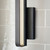 Banda Bathroom Wall Sconce, 1-Light, LED, Matte Black, 13"H (700BCBND13B-LED930 70PDAW7)