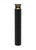 Arkay Two Outdoor Bollard, 1-Light, LED, Black, 37"H (700OBARK284036BUNVPC 70PDGUF)