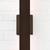 Blade Outdoor Wall Sconce, 1-Light, LED, Bronze, 24"H (700OWBLD9273024ZUNV 70PDHQQ)