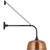 Visual Comfort & Co. Signature Collection Academy 20" Anchored Rex Barn Light, Visual Comfort & Co. Signature Collection TOB 2810MBK/S6-SC N230N 