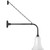 Visual Comfort & Co. Signature Collection Academy 20" Anchored Rex Barn Light, Visual Comfort & Co. Signature Collection TOB 2810MBK/S8-WHT N230T 
