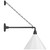 Visual Comfort & Co. Signature Collection Academy 17.5" Anchored Mack Barn Light, Visual Comfort & Co. Signature Collection TOB 2813MBK/S11-WHT N2510 
