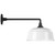 Visual Comfort & Co. Signature Collection Academy 17.5" Mack Barn Light, Visual Comfort & Co. Signature Collection TOB 2812MBK/S6-WHT N203U 