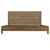 Noir Quinnton Bed, Eastern King, Teak 