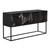 Noir Zurich Console Ebony Walnut 