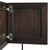 Noir Zurich Console Ebony Walnut 