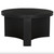 Noir Steward Coffee Table 20"H 