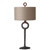 Ferro Table Lamp, 1-Light, Cast Iron, Aged Rust Bronze, 35"H (27663 9M2PR)