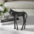 Hello Friend Horse Sculpture, Dark Brown, Antique Gold, 10"H , Uttermost (20120 9U81Z)